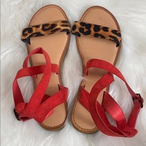 Rampage Leopard Sandals